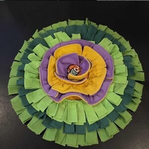 Colorful Layered Pet Snuffle Mat